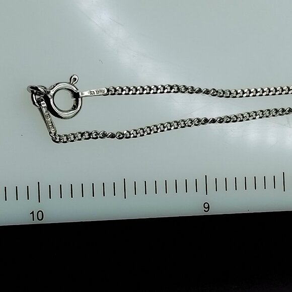 Sterling  Polished Cross Pendant Necklace - Picture 12 of 14